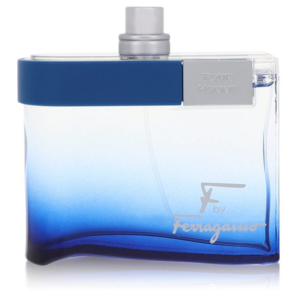 F Free Time Eau De Toilette Spray (Tester) By Salvatore Ferragamo for Men 3.4 oz