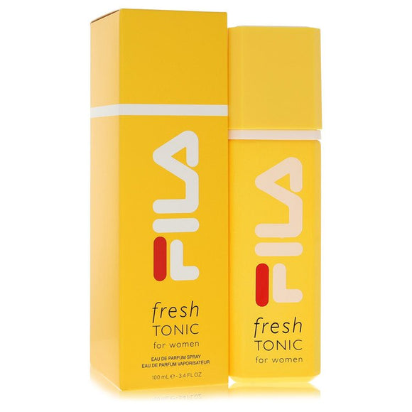 Fila Fresh Yellow Tonic Eau De Parfum Spray By Fila for Women 3.4 oz