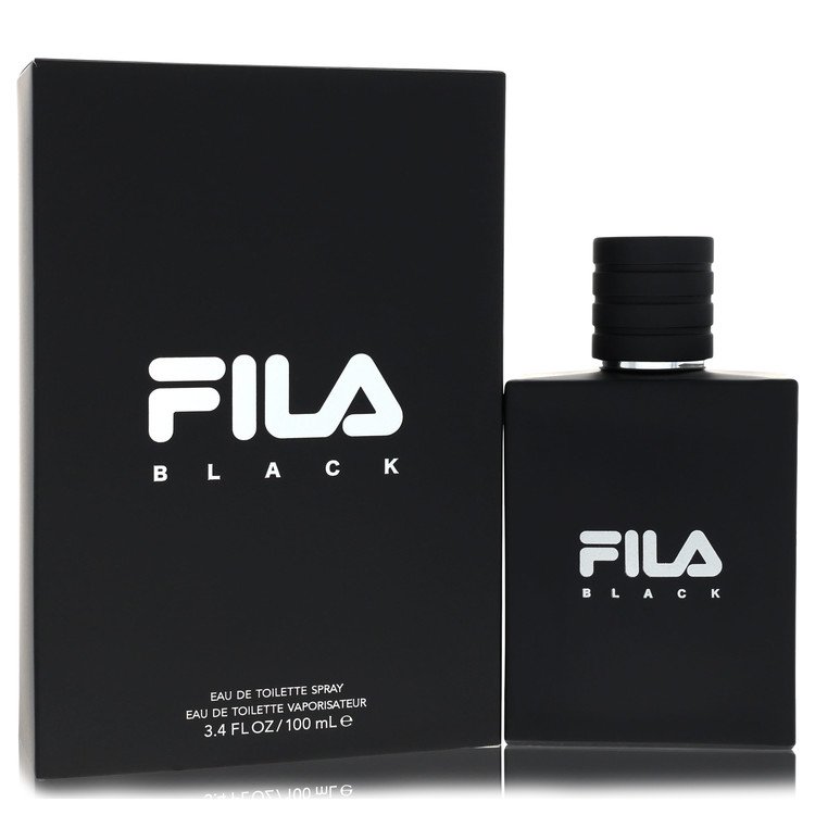 Fila Black Eau De Toilette Spray By Fila for Men 3.4 oz