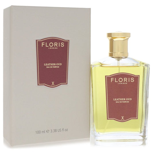 Floris Leather Oud Eau De Parfum Spray By Floris for Women 3.4 oz