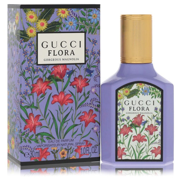 Flora Gorgeous Magnolia Eau De Parfum Spray By Gucci for Women 1 oz
