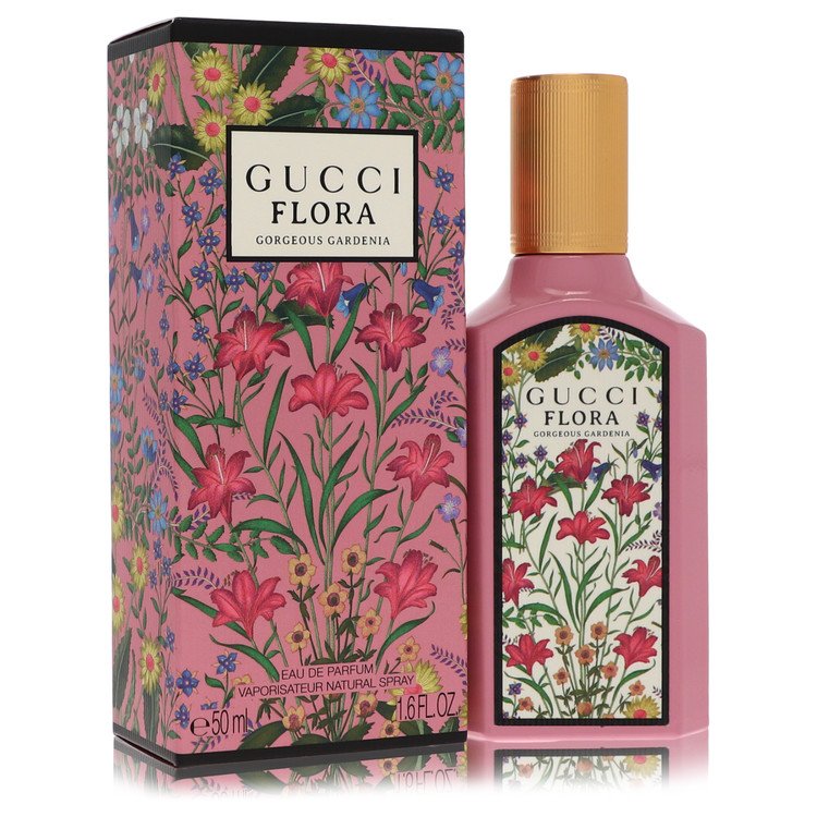 Flora Gorgeous Gardenia Perfume By Gucci Eau De Parfum Spray for Women 1.6 oz