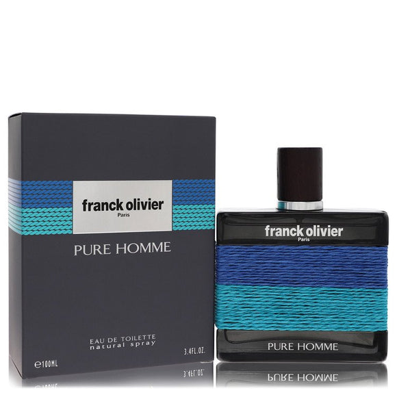 Franck Olivier Pure Homme Cologne By Franck Olivier Eau De Toilette Spray for Men 3.4 oz