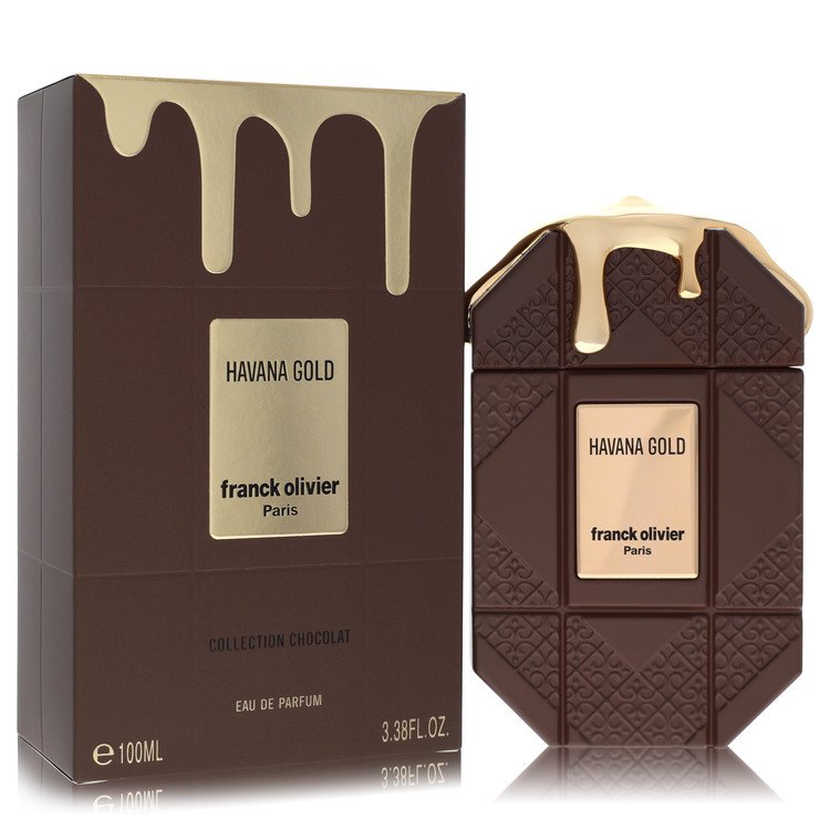 Franck Olivier Havana Gold Eau De Parfum Spray By Franck Olivier for Men 3.38 oz