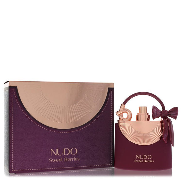 Fragrance World Nudo Sweet Berries Eau De Parfum Spray (Unisex) By Fragrance World for Women 3.4 oz