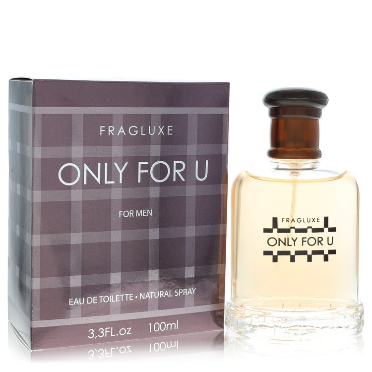 Fragluxe Only For U Eau De Toilette Spray By Fragluxe for Men 3.3 oz