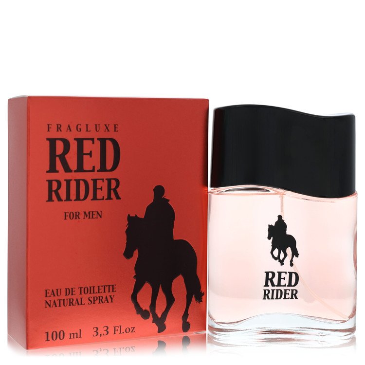 Fragluxe Red Rider Eau De Toilette Spray By Fragluxe for Men 3.3 oz