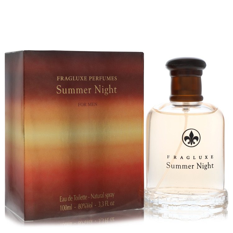 Fragluxe Summer Night Eau De Toilette Spray By Fragluxe for Men 3.3 oz