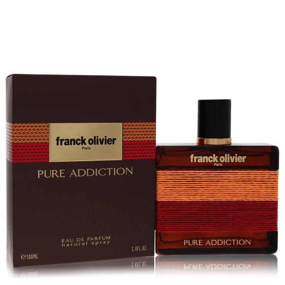 Franck Olivier Pure Addiction Cologne By Franck Olivier Eau De Parfum Spray (Unisex) for Men 3.4 oz