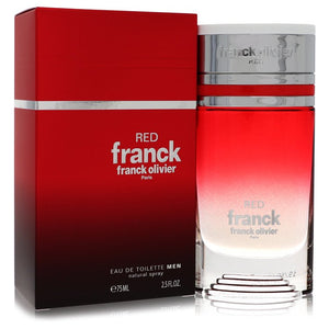 Franck Olivier Red Franck Cologne By Franck Olivier Eau De Toilette Spray for Men 2.5 oz