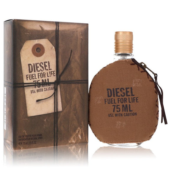 Fuel For Life Eau De Toilette Spray By Diesel for Men 2.5 oz