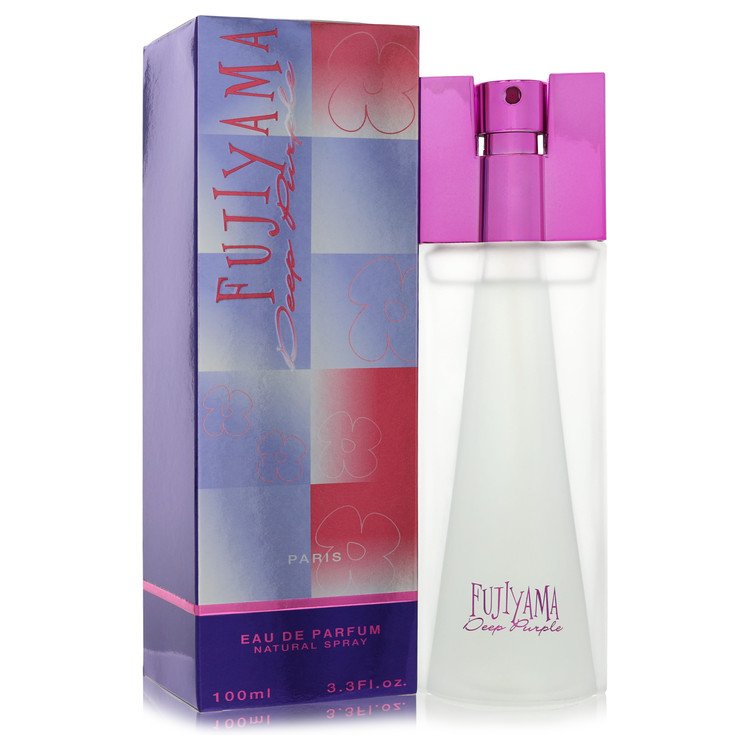 Fujiyama Deep Purple Eau De Parfum Spray By Succes De Paris for Women 3.4 oz