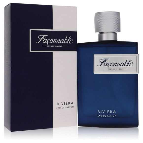 Faconnable Riviera Eau De Parfum Spray By Faconnable for Men 3 oz