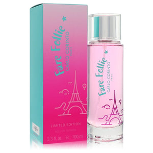 Fare Follie Perfume By Carlo Corinto Eau De Toilette Spray (Limited Edition) for Women 3.3 oz