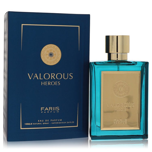 Fariis Valorous Heroes Cologne By Fariis Parfum Eau De Parfum Spray for Men 3.4 oz