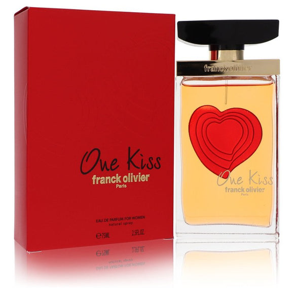 Franck Olivier One Kiss Eau De Parfum Spray By Franck Olivier for Women 2.5 oz
