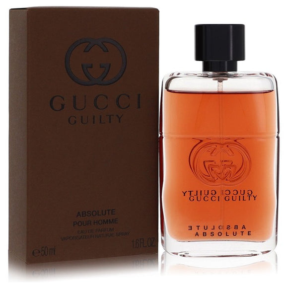 Gucci Guilty Absolute Eau De Parfum Spray By Gucci for Men 1.6 oz