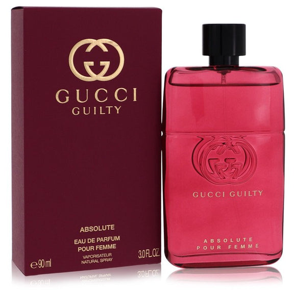 Gucci Guilty Absolute Eau De Parfum Spray By Gucci for Women 3 oz