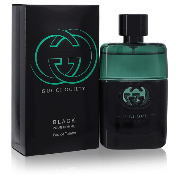 Gucci Guilty Black Eau De Toilette Spray By Gucci for Men 1.6 oz