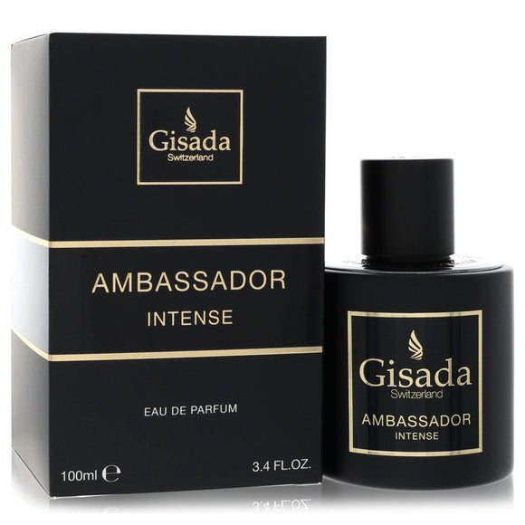 Gisada Ambassador Intense Eau De Parfum Spray By Gisada for Men 3.4 oz