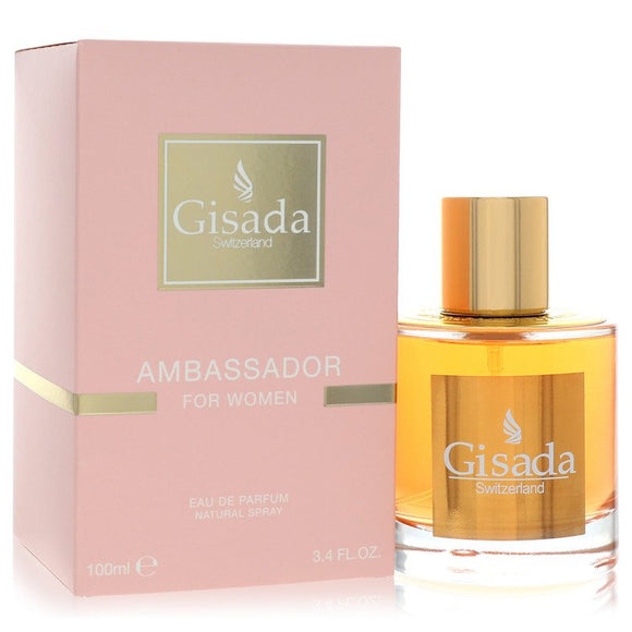 Gisada Ambassador Eau De Parfum Spray By Gisada for Women 3.4 oz