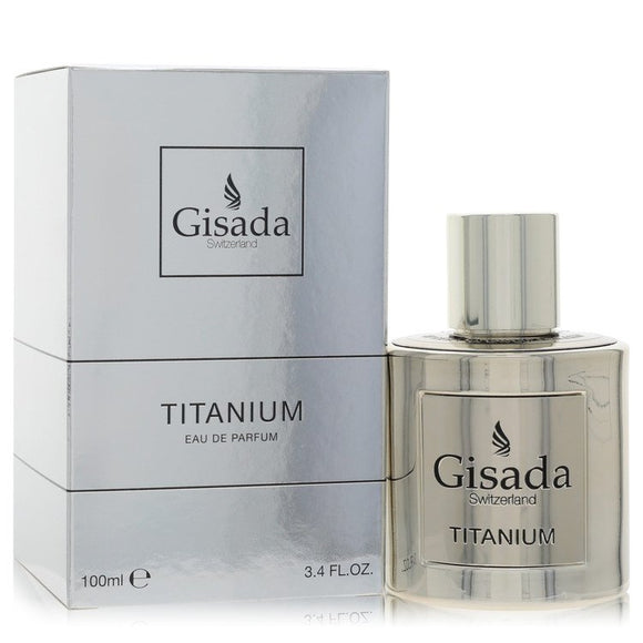 Gisada Titanium Eau De Parfum Spray (Unisex) By Gisada for Women 3.4 oz