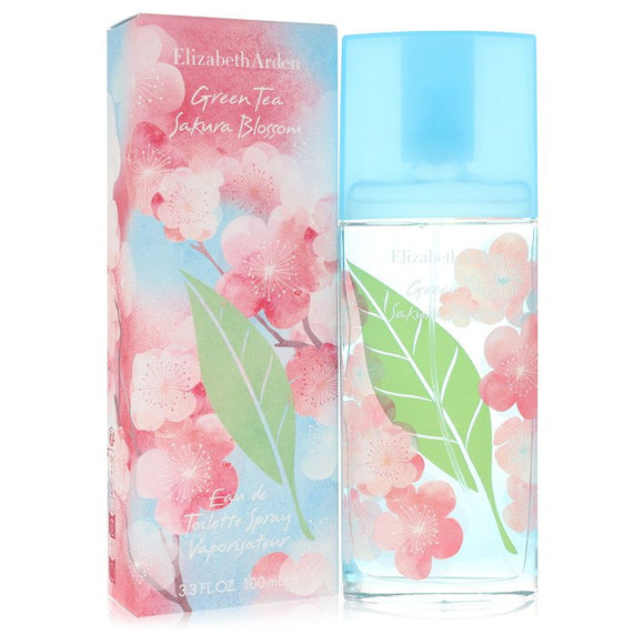 Green Tea Sakura Blossom Eau De Toilette Spray By Elizabeth Arden for Women 3.3 oz