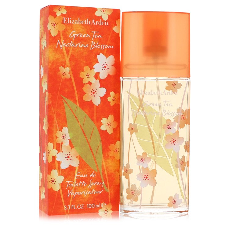 Green Tea Nectarine Blossom Eau De Toilette Spray By Elizabeth Arden for Women 3.3 oz