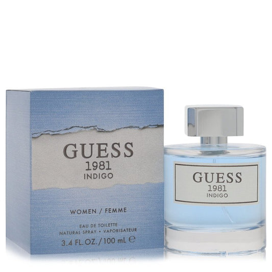 Guess 1981 Indigo Eau De Toilette Spray By Guess for Women 3.4 oz