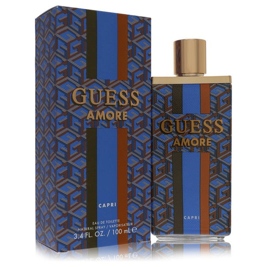 Guess Amore Capri Perfume By Guess Eau De Toilette Spray (Unisex) for Women 3.4 oz