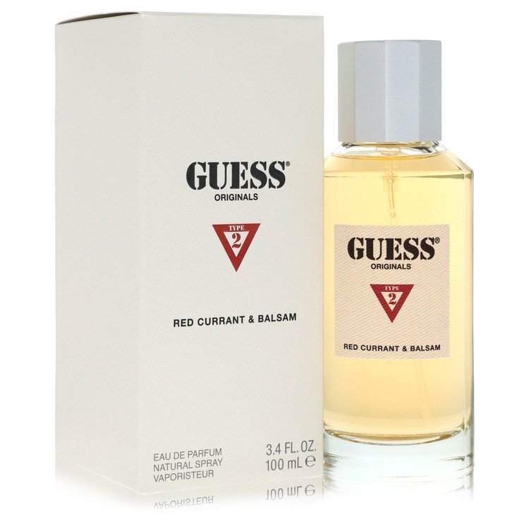 Guess Originals Type 2 Red Currant & Balsam Eau De Parfum Spray By Guess for Men 3.4 oz