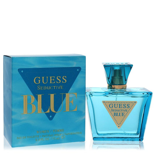 Guess Seductive Blue Perfume By Guess Eau De Toilette Spray for Women 2.5 oz