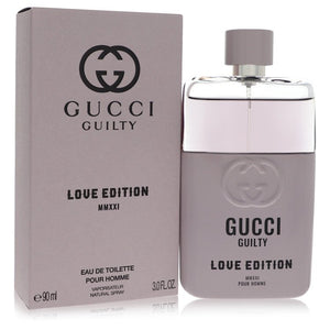 Gucci Guilty Love Edition Mmxxi Cologne By Gucci Eau De Toilette Spray for Men 3 oz