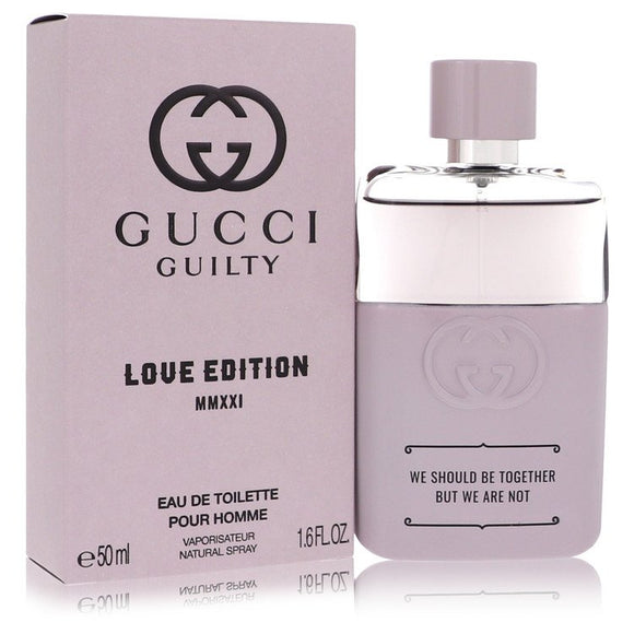 Gucci Guilty Love Edition Mmxxi Eau De Toilette Spray By Gucci for Men 1.6 oz