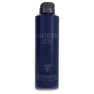 Guess 1981 Indigo Body Spray By Guess for Men 6 oz