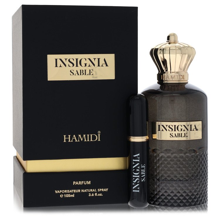 Hamidi Insignia Sable Parfum Spray By Hamidi for Men 3.6 oz