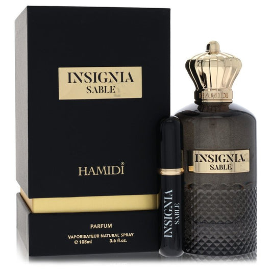 Hamidi Insignia Sable Parfum Spray By Hamidi for Men 3.6 oz