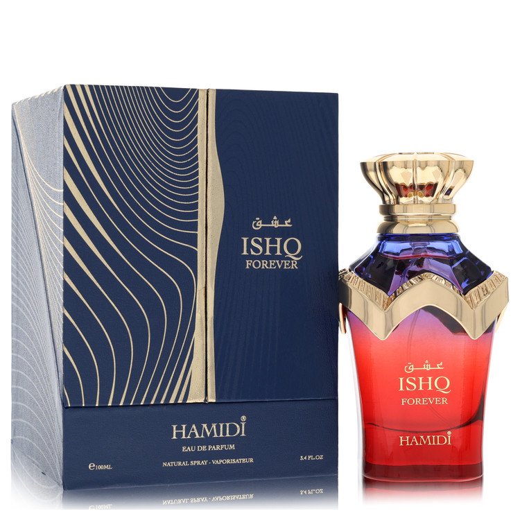 Hamidi Ishq Forever Eau De Parfum Spray By Hamidi for Women 3.4 oz