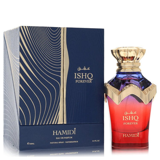 Hamidi Ishq Forever Eau De Parfum Spray By Hamidi for Women 3.4 oz