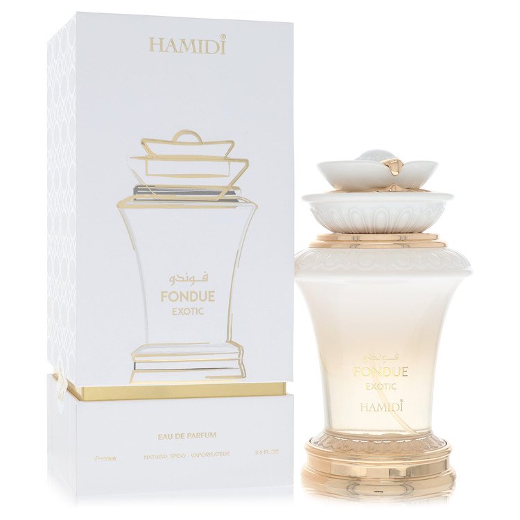 Hamidi Fondue Exotic Eau De Parfum Spray By Hamidi for Women 3.4 oz