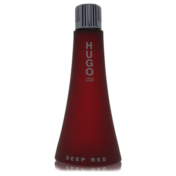 Hugo Deep Red Eau De Parfum Spray (Tester) By Hugo Boss for Women 3 oz