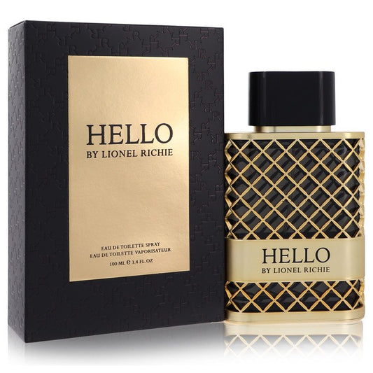 Hello By Lionel Richie Eau De Toilette Spray By Lionel Richie for Men 3.4 oz