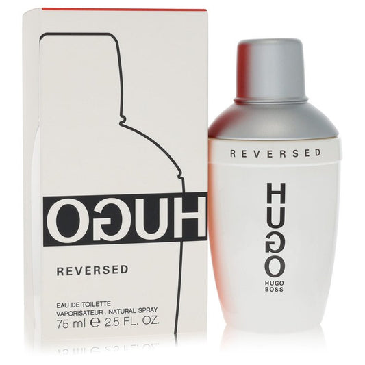 Hugo Reversed Eau De Toilette Spray By Hugo Boss for Men 2.5 oz