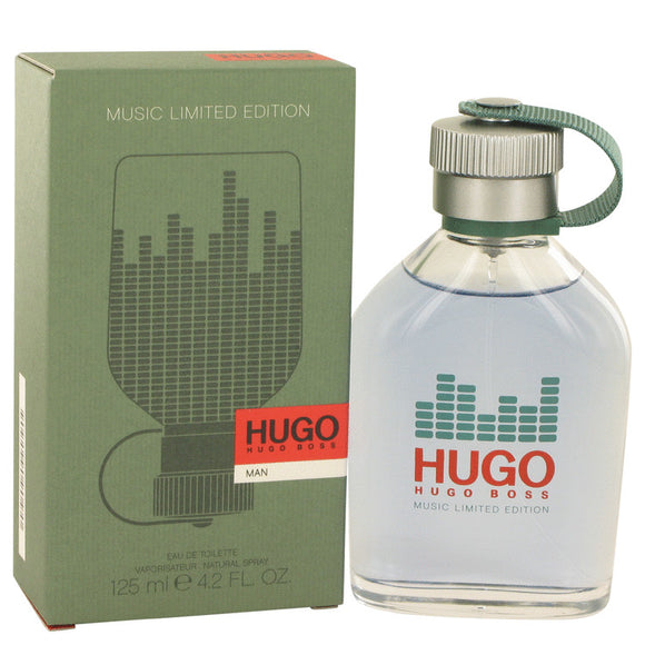 Hugo Eau De Toilette Spray (Limited Edition Music Bottle) By Hugo Boss for Men 4.2 oz