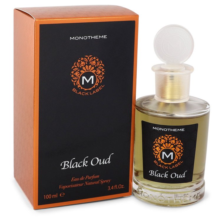 Monotheme Black Oud Eau De Parfum Spray By Monotheme for Men 3.4 oz