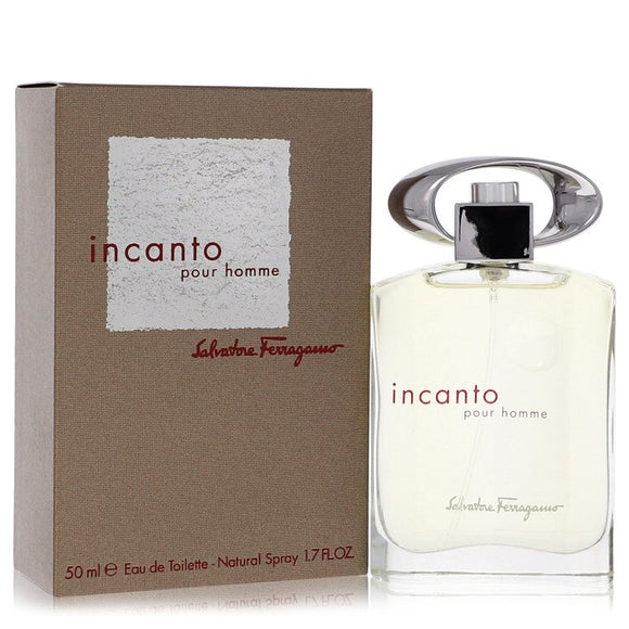 Incanto Eau De Toilette Spray By Salvatore Ferragamo for Men 1.7 oz