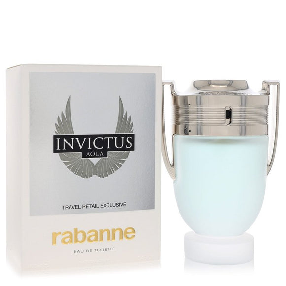 Invictus Aqua Eau De Toilette Spray By Paco Rabanne for Men 3.4 oz
