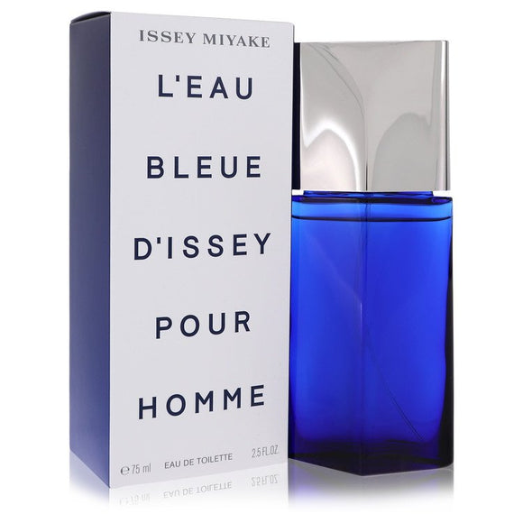 L'eau Bleue D'issey Pour Homme Eau De Toilette Spray By Issey Miyake for Men 2.5 oz