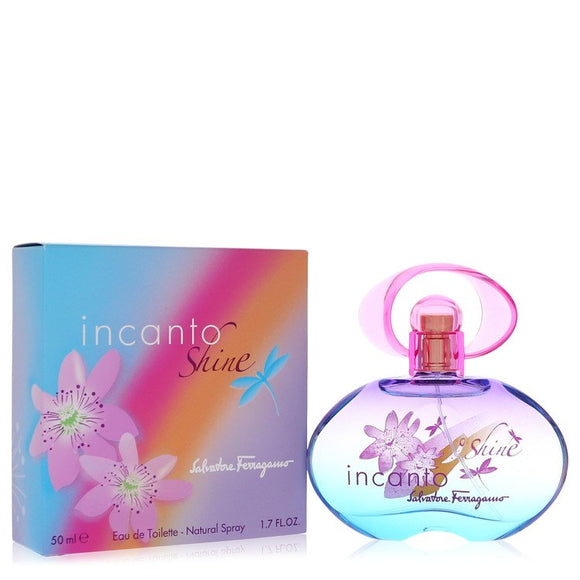 Incanto Shine Eau De Toilette Spray By Salvatore Ferragamo for Women 1.7 oz