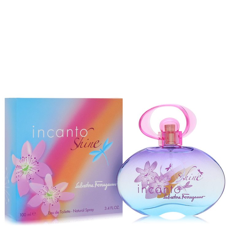 Incanto Shine Eau De Toilette Spray By Salvatore Ferragamo for Women 3.4 oz